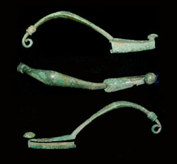 Brooch, La Tène III type, Celtic,1st Cent BC/AD